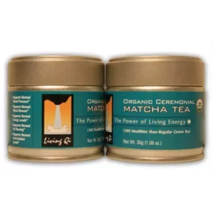 Organic Ceremonial Matcha Green Tea - Two Cans - 60 servings